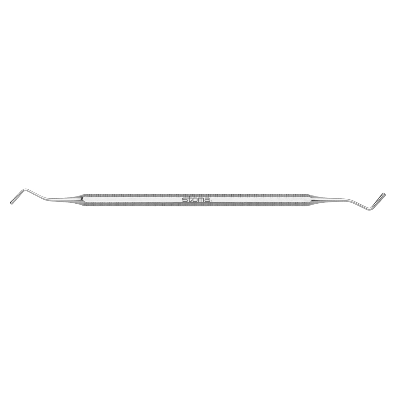 Fouloir conique bout arrondi, B1,6 mm-B2 mm, contre angulé