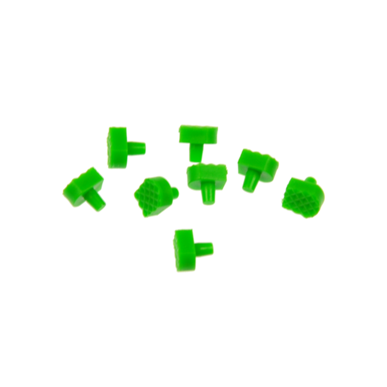 Embouts plastiques pour réf. 5450.00, verts, 10 paires