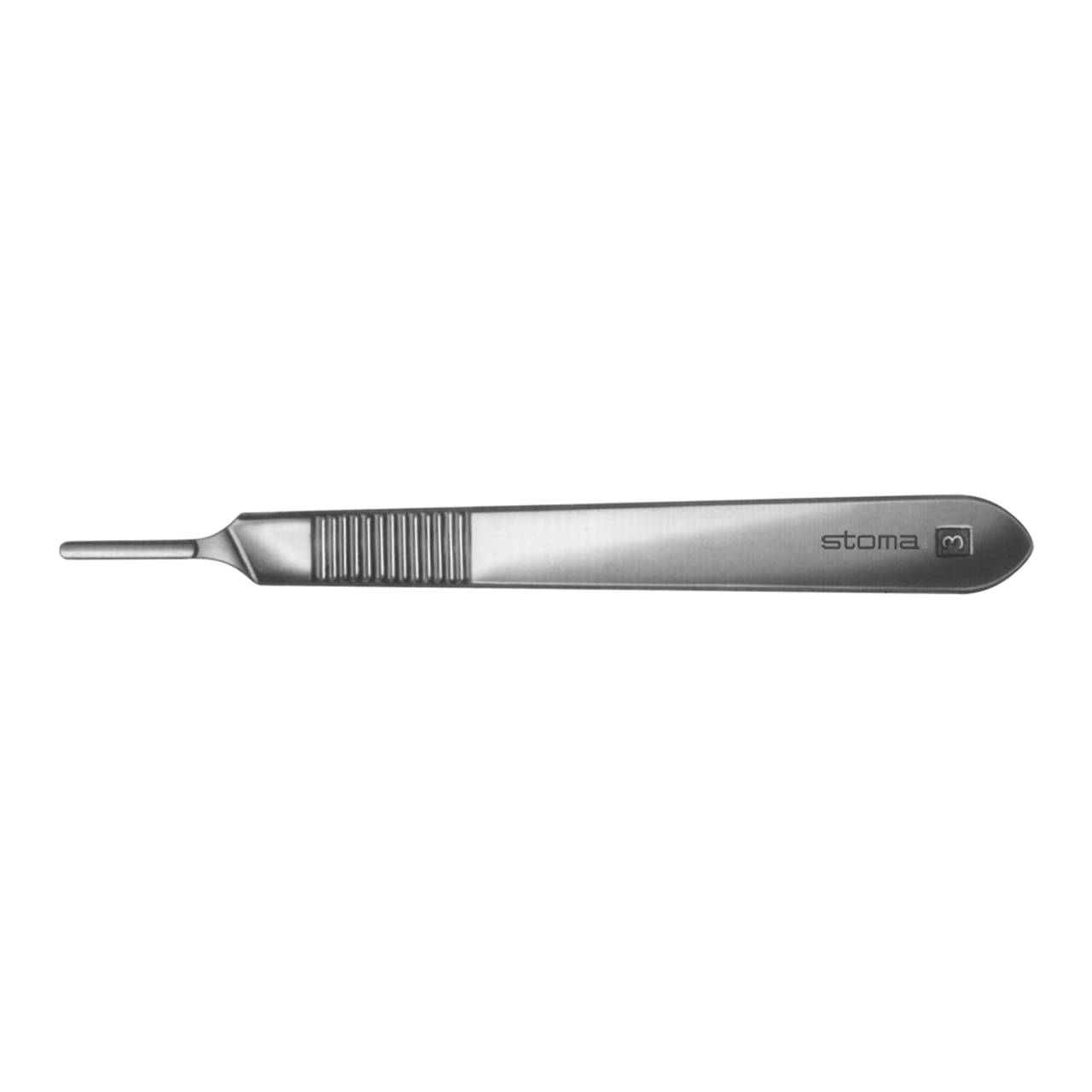 Manche de bistouri plat, figure 3
