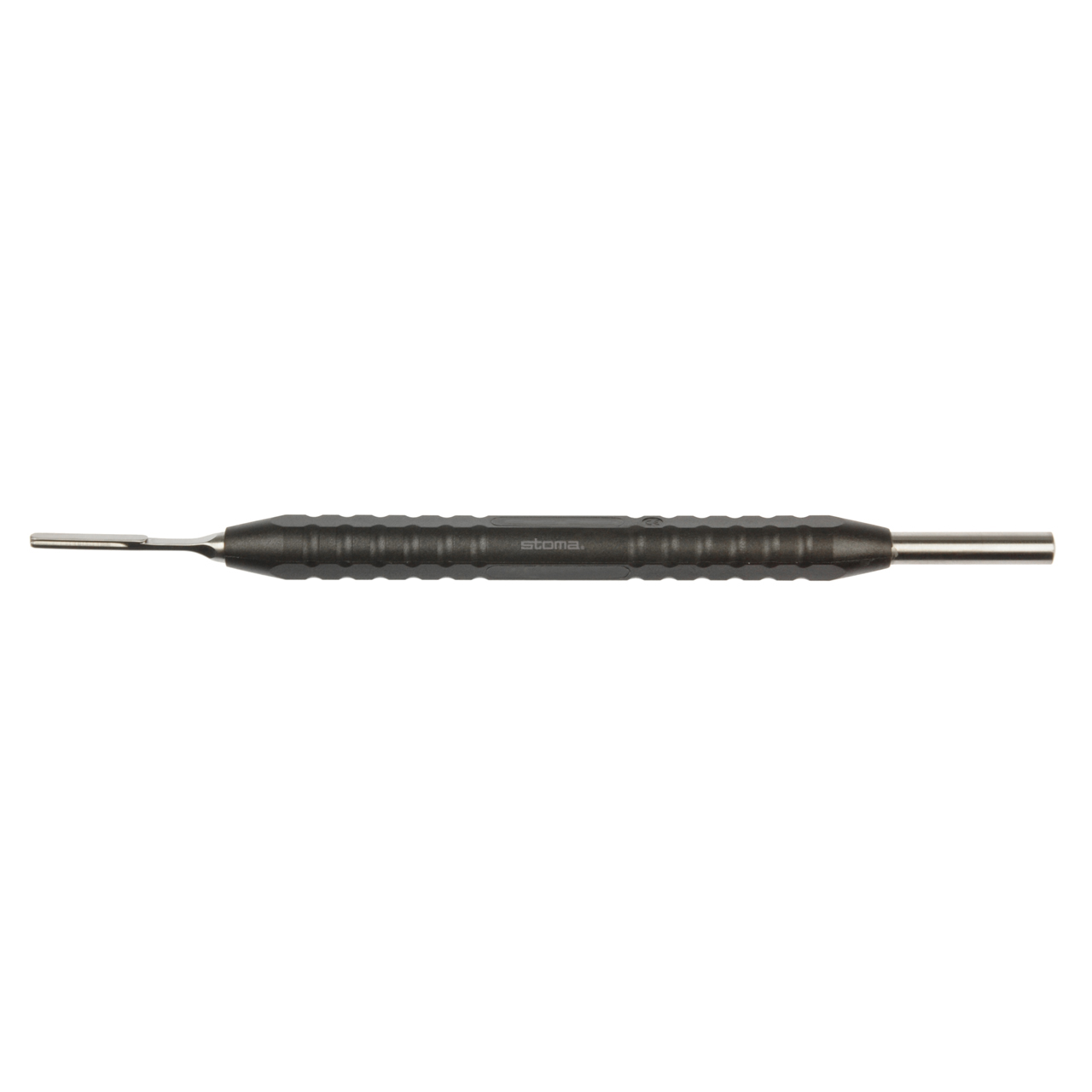Manche de bistouri, droit, color-stick® noir, Ø 10 mm