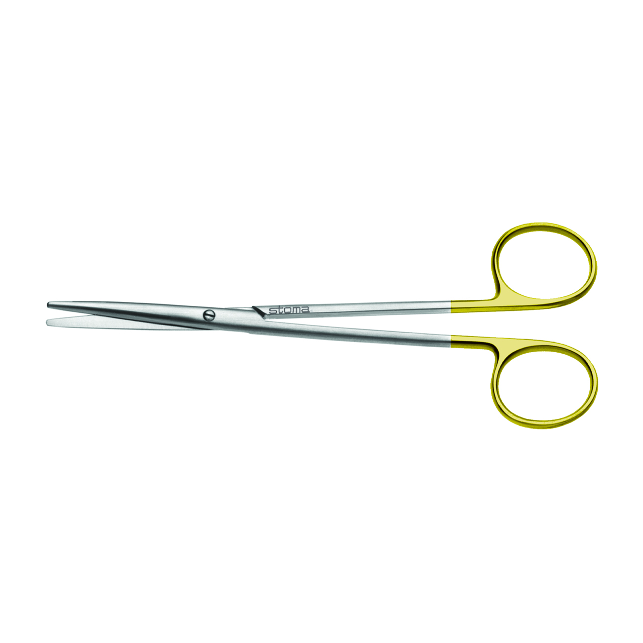 Ciseaux, Metzenbaum-Fino, TC, émoussé / émoussé,  droits, 18 cm