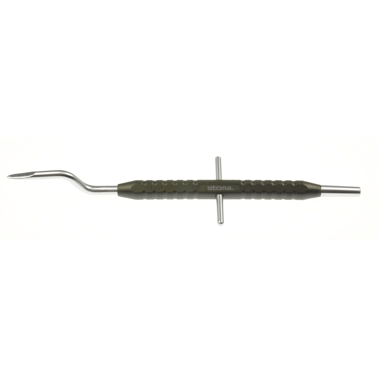 Écarteur d'os, Nentwig, 3,4 - 4,0 mm, baïonnette, fig. 4, color-stick® noir