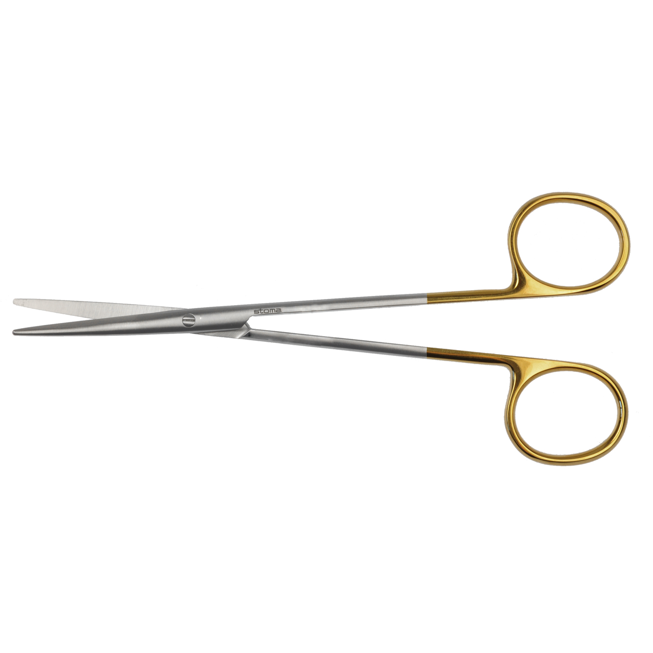 Ciseaux, Metzenbaum-Fino, TC, émoussés / émoussés, coudés, 14cm