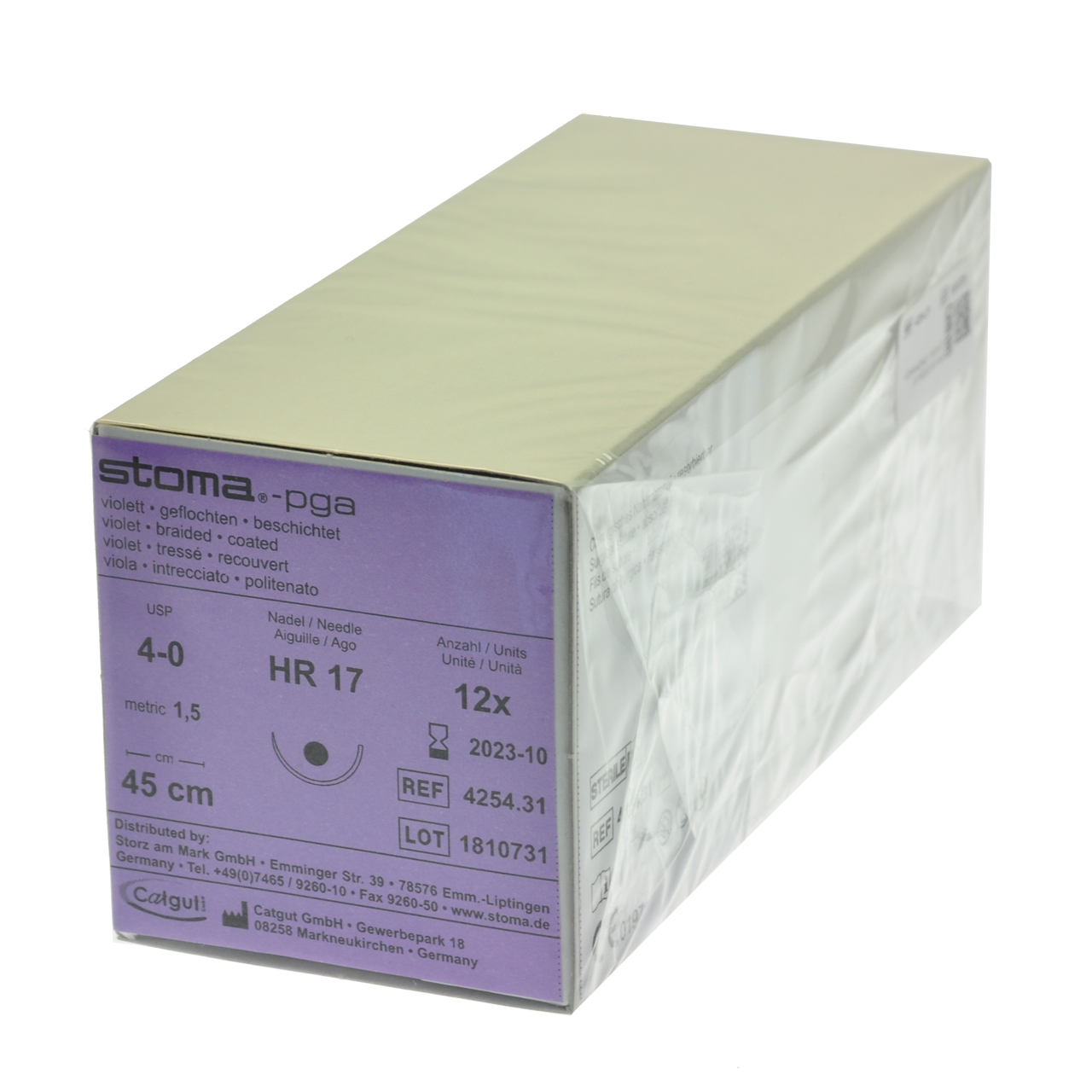 PGA HR 17, 4-0, 45 cm, 1 douzaine