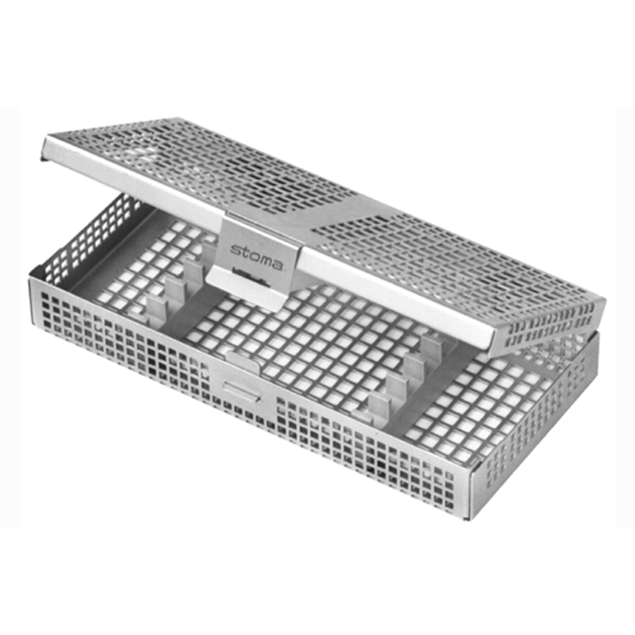 p.i.c.-tray, 180 x 86 x 34 mm, avec barres pour 7 instruments