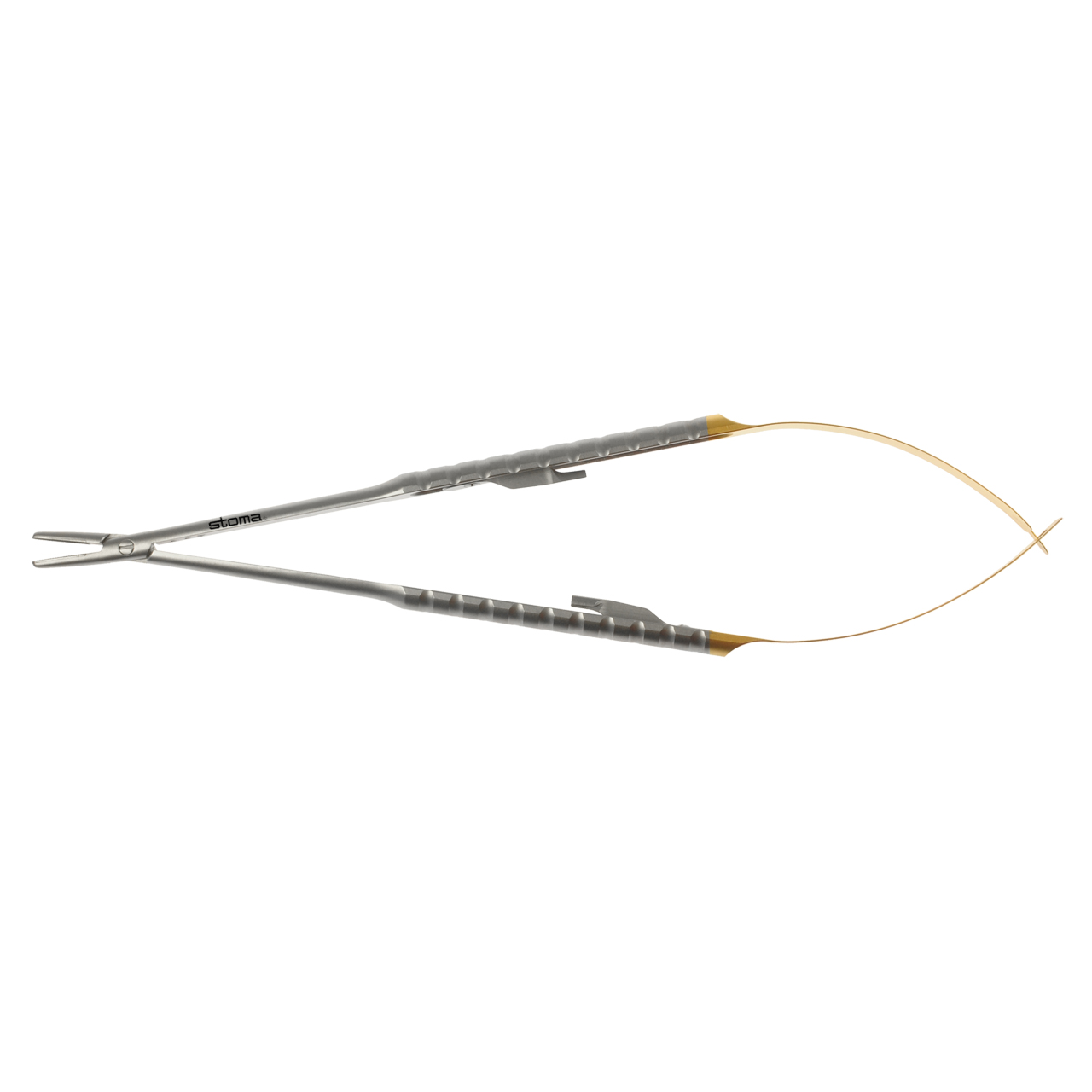 Porte-aiguille, Barraquer, TC, 2,0 mm, droit, 18 cm