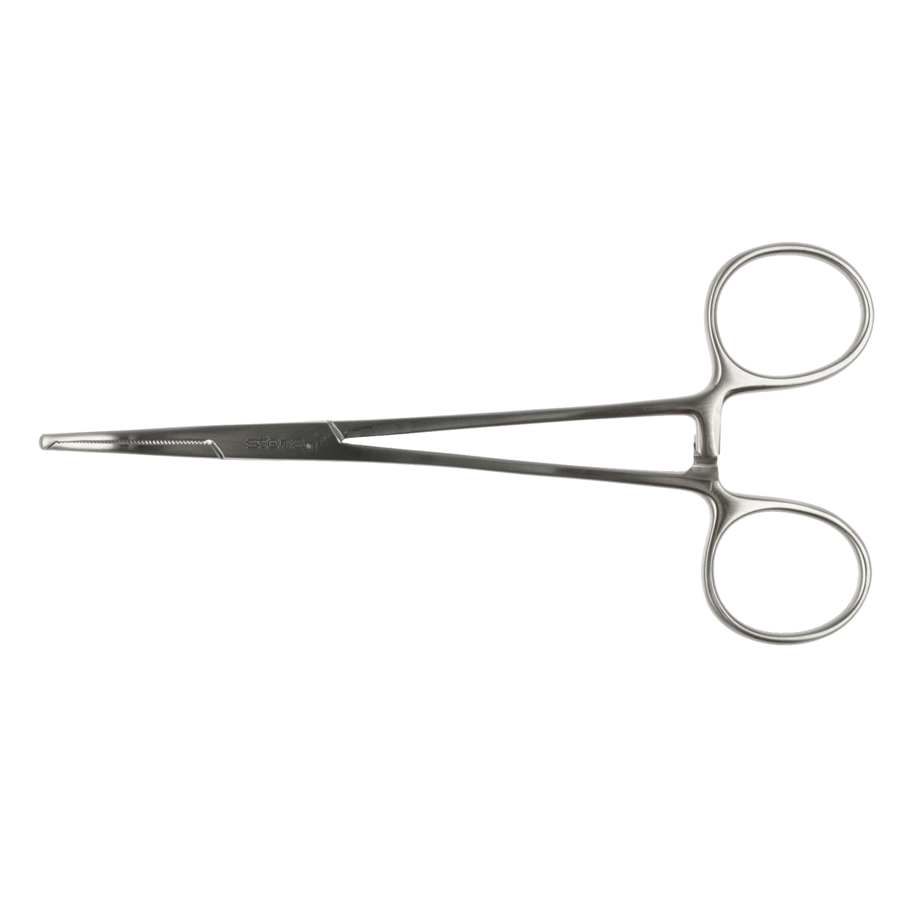 Pince, Halsted-Mosquito, 1:2 dents, courbée, 14 cm