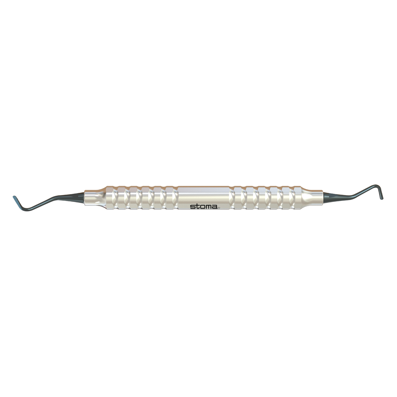 Instrument pour la technique en tunnel, Sculean / Mazzeo, lingual, mini, fig.5, dark line, double