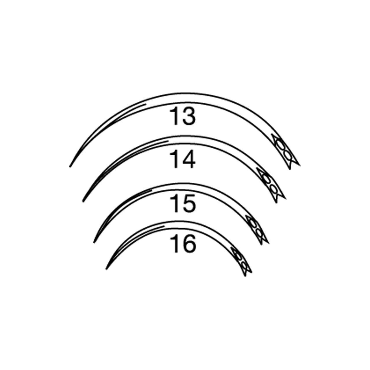 Aiguille, B rev, 1 douzaine