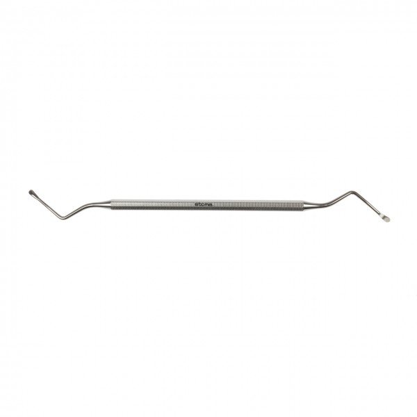 Bone curette, Lucas, 8-edge handle, DE