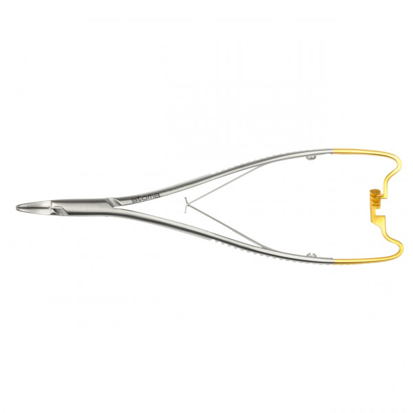 Needle holder, Stoma, TC, 17 cm, macro