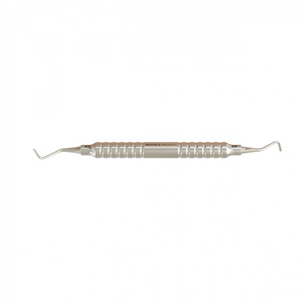 Instrument pour la technique en tunnel, Sculean / Mazzeo, lingual, mini, Fig.5, double